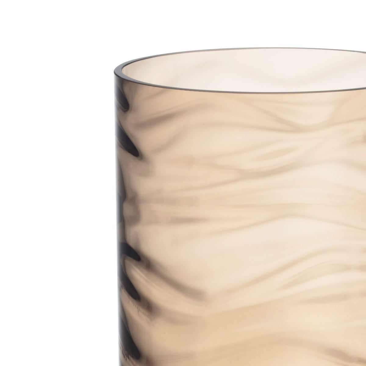 Unda vase 250mm shadow
