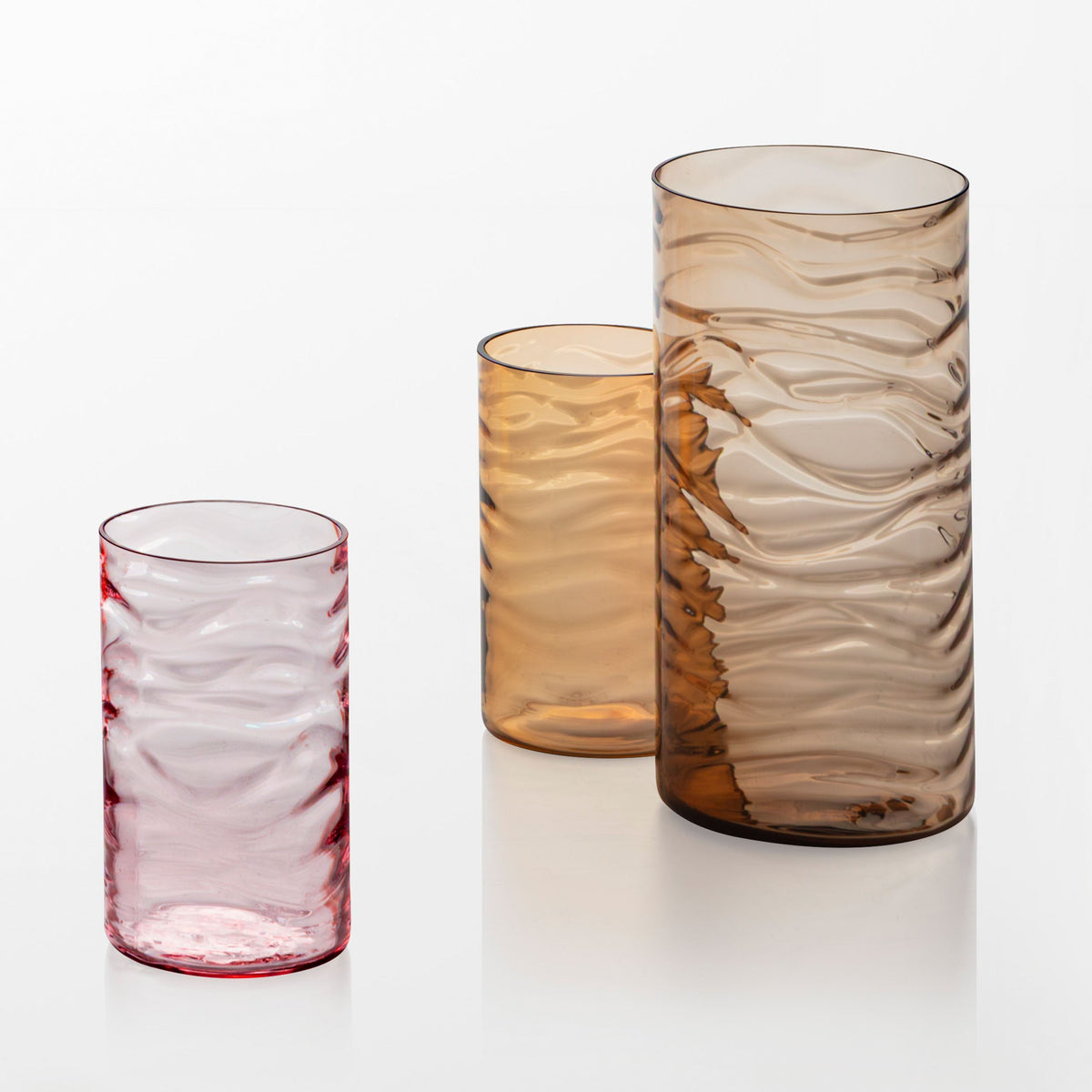 Unda Vase 400mm Schatten - Unda vase 400mm shadow limited edition